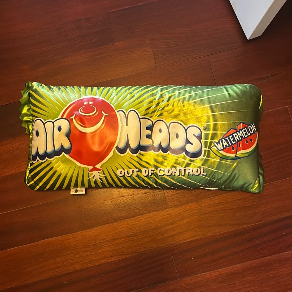 Airheads Candy watermelon Form Beads Soft Pillow